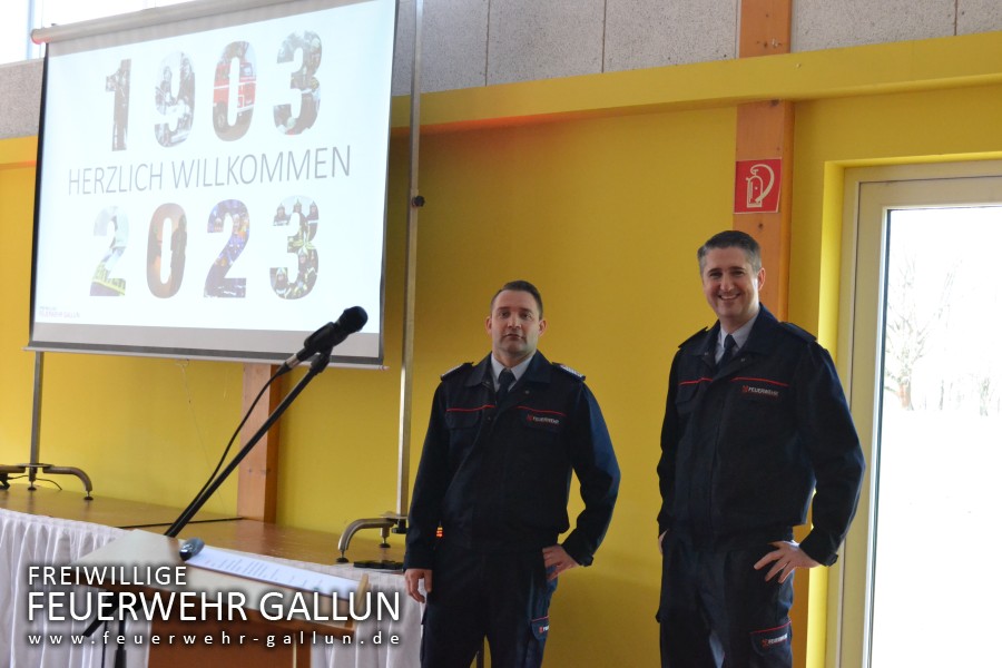 120 Jahre Feuerwehr Gallun - Geburtstagsbrunch